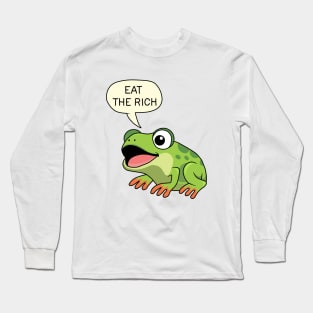 Eat The Rich - Frog Long Sleeve T-Shirt